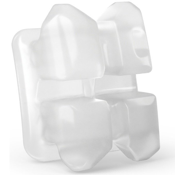 Брекет Symetri Clear, паз 022 на зубы 31, 32, 41, 42 универсальный